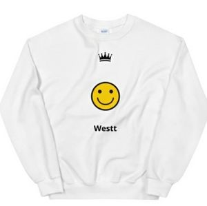 Westt Smiley Face Sweatshirt